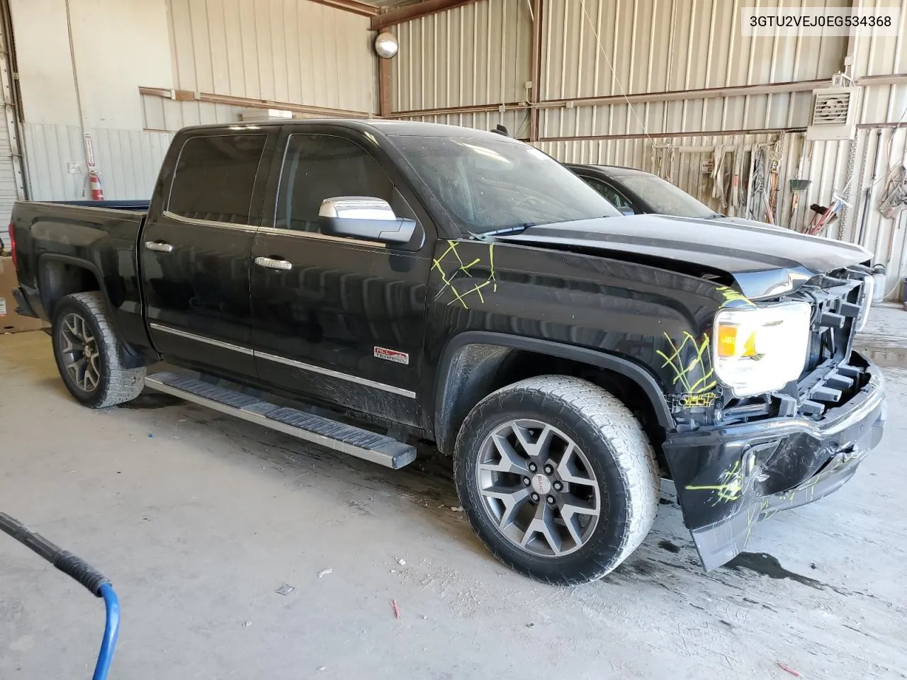 2014 GMC Sierra K1500 Slt VIN: 3GTU2VEJ0EG534368 Lot: 74909314