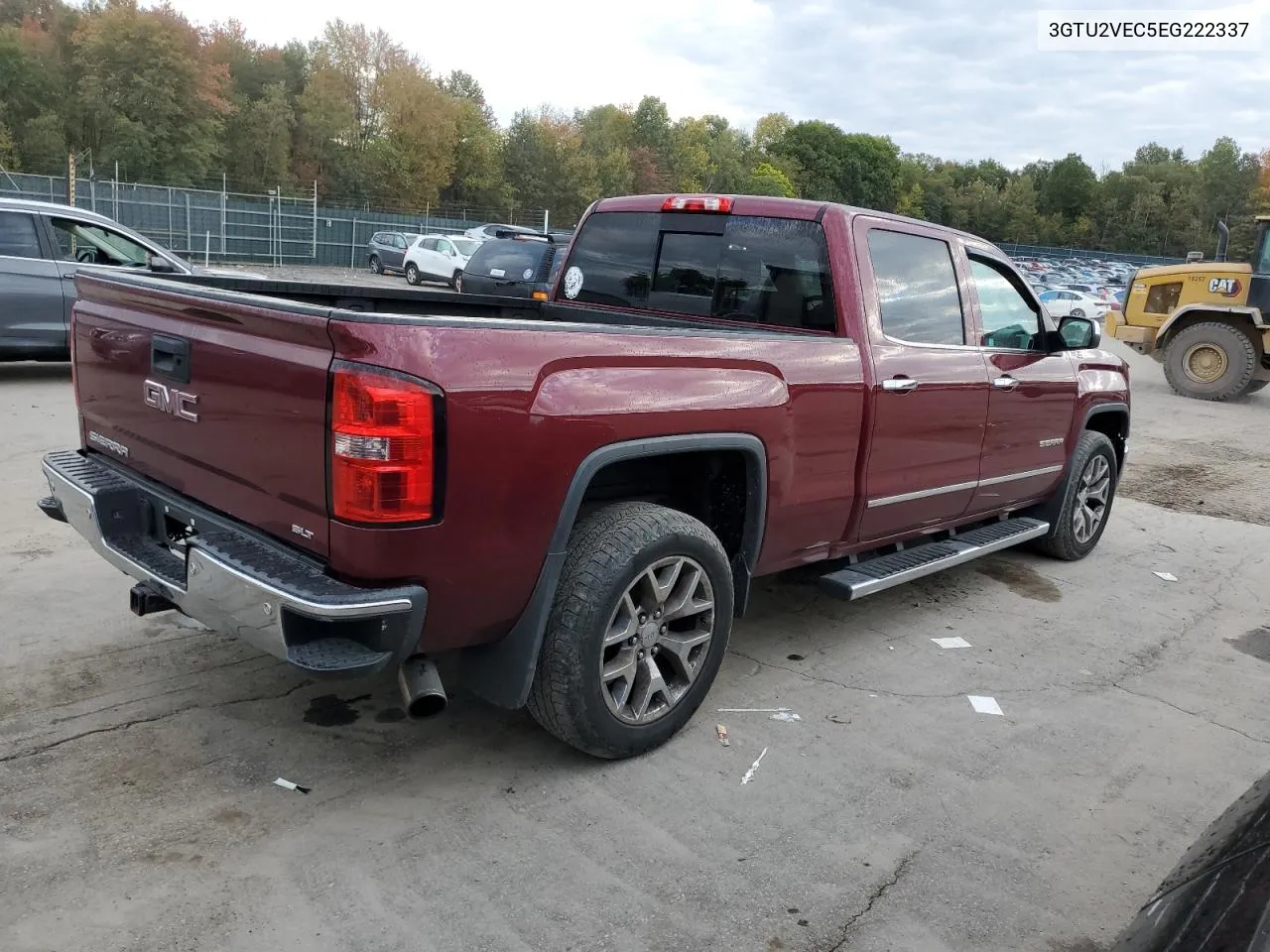 2014 GMC Sierra K1500 Slt VIN: 3GTU2VEC5EG222337 Lot: 74915934