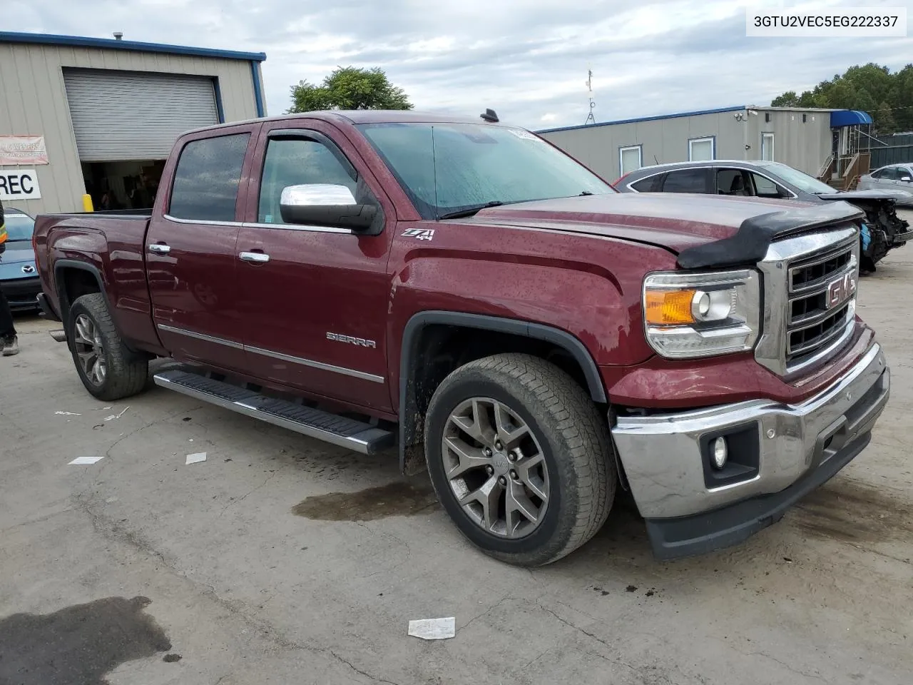 2014 GMC Sierra K1500 Slt VIN: 3GTU2VEC5EG222337 Lot: 74915934