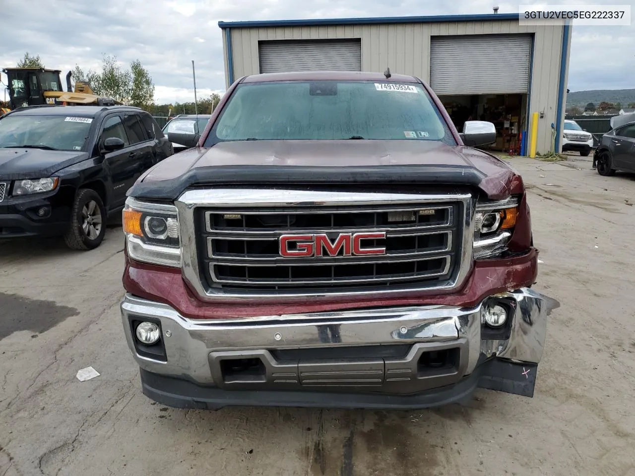 2014 GMC Sierra K1500 Slt VIN: 3GTU2VEC5EG222337 Lot: 74915934