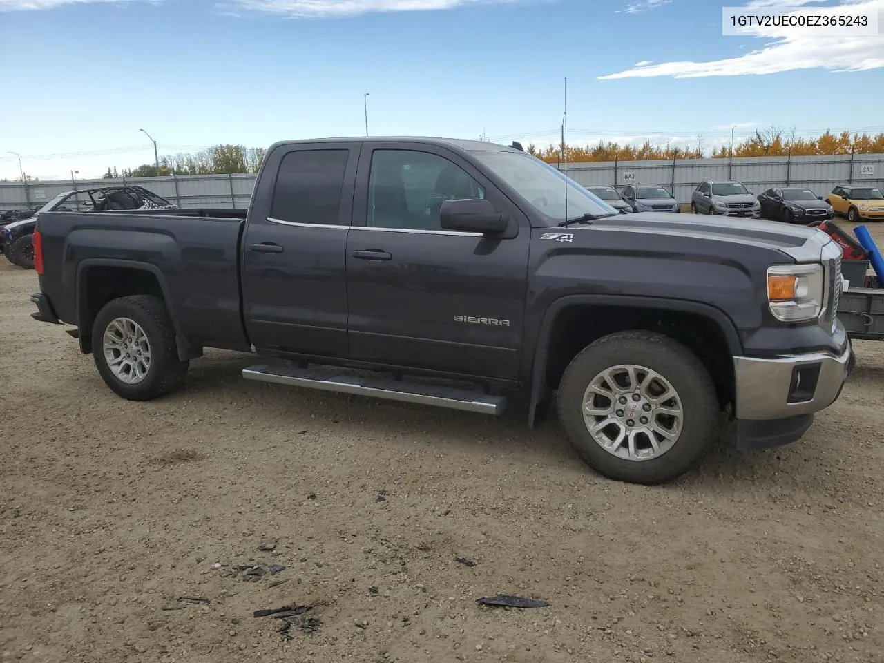 2014 GMC Sierra K1500 Sle VIN: 1GTV2UEC0EZ365243 Lot: 75013494