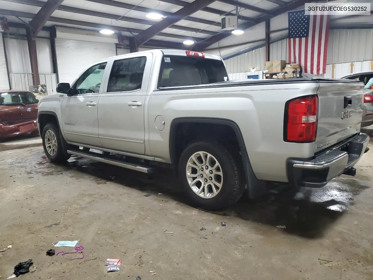 2014 GMC Sierra K1500 Sle VIN: 3GTU2UEC0EG530252 Lot: 75021954