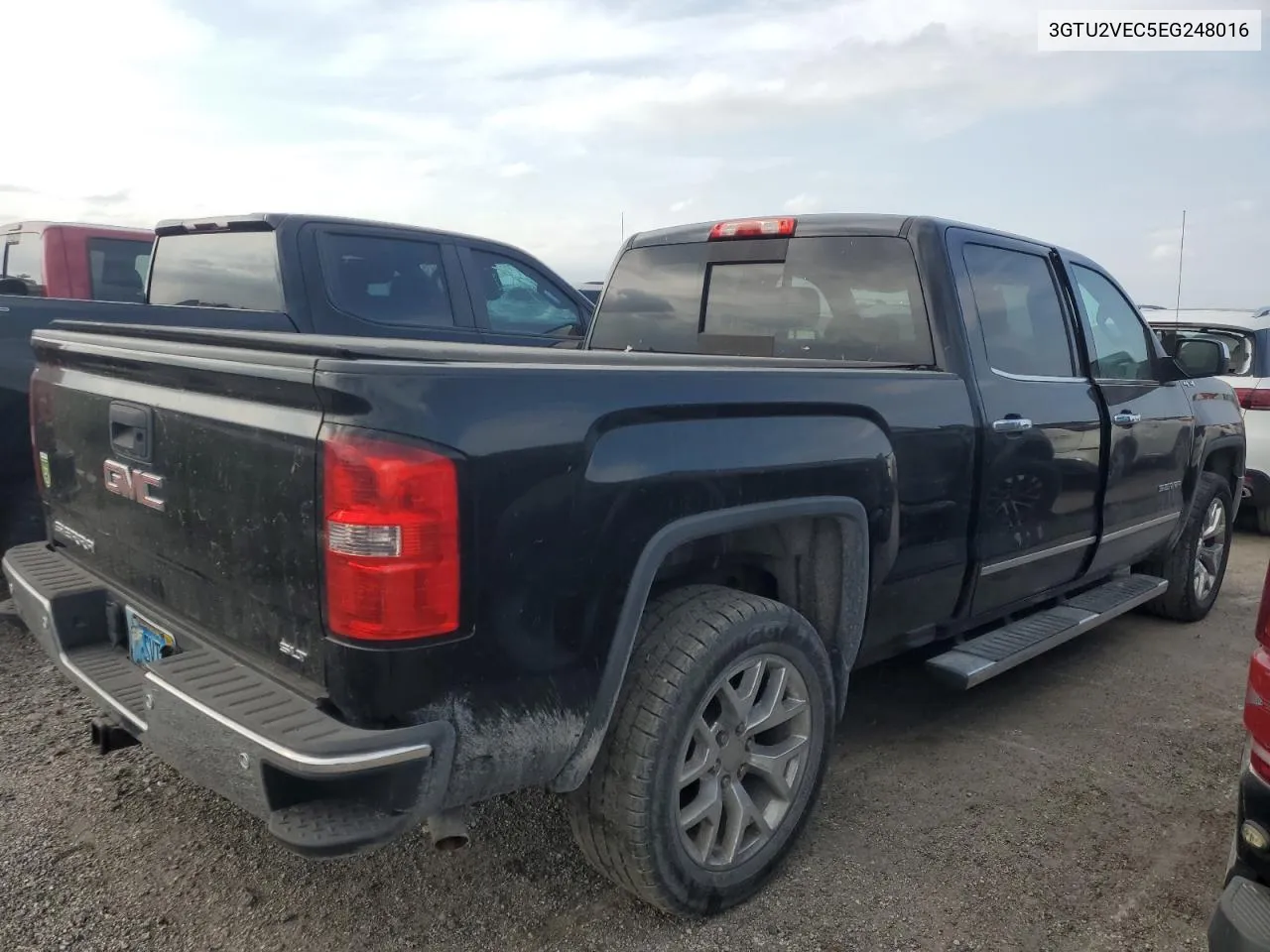 2014 GMC Sierra K1500 Slt VIN: 3GTU2VEC5EG248016 Lot: 75127784