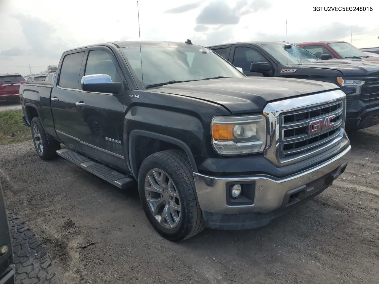 2014 GMC Sierra K1500 Slt VIN: 3GTU2VEC5EG248016 Lot: 75127784