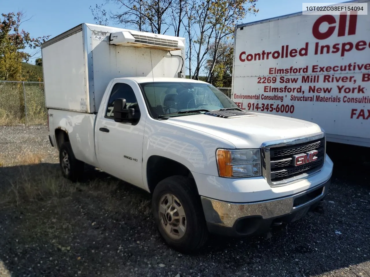 2014 GMC Sierra K2500 Heavy Duty VIN: 1GT02ZCG8EF154094 Lot: 75133294