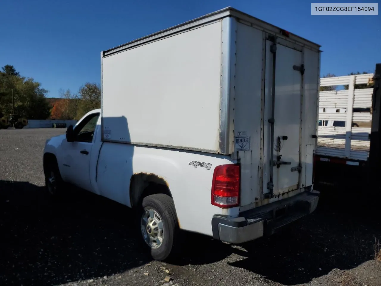 2014 GMC Sierra K2500 Heavy Duty VIN: 1GT02ZCG8EF154094 Lot: 75133294