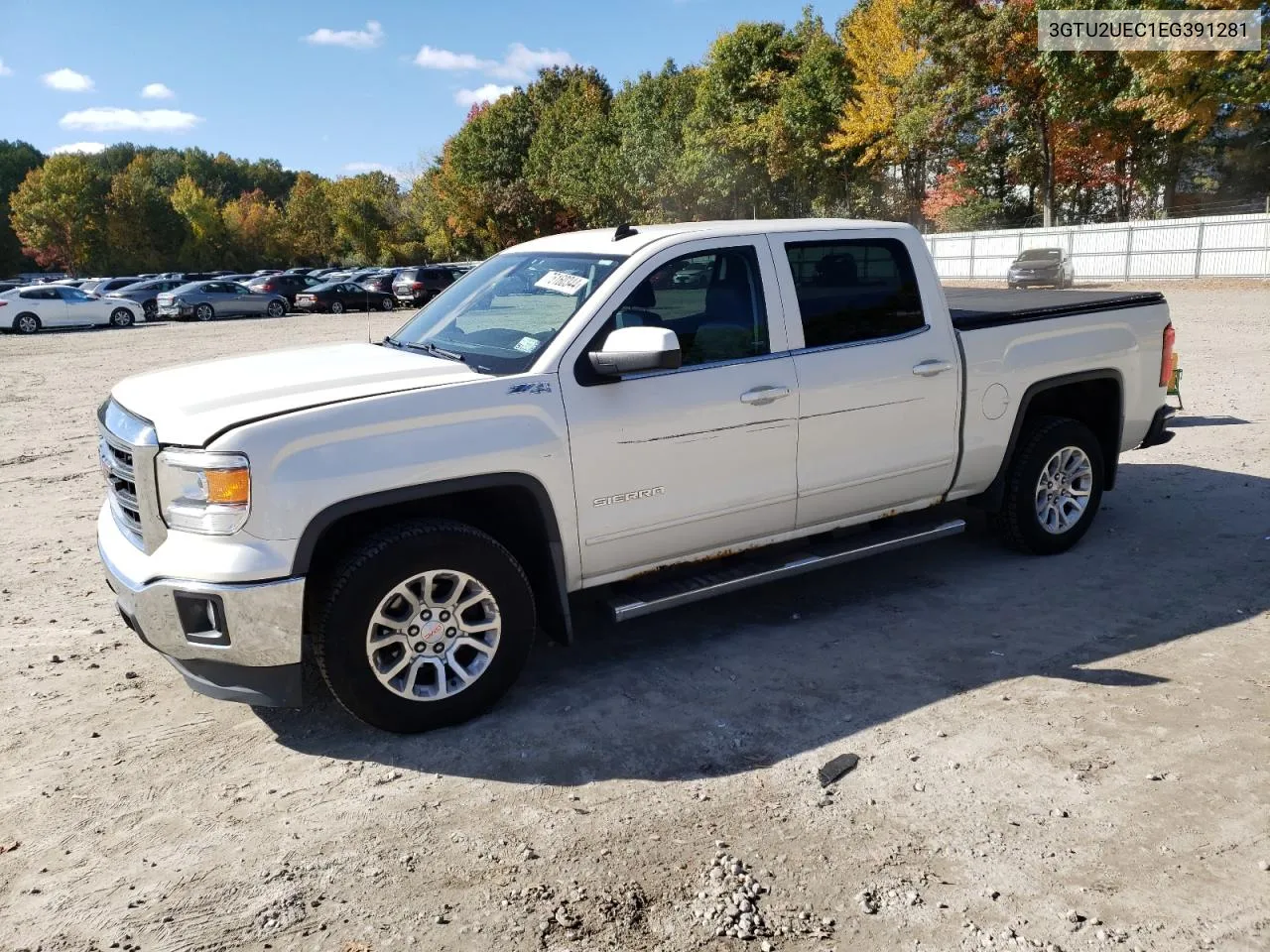 2014 GMC Sierra K1500 Sle VIN: 3GTU2UEC1EG391281 Lot: 75160344