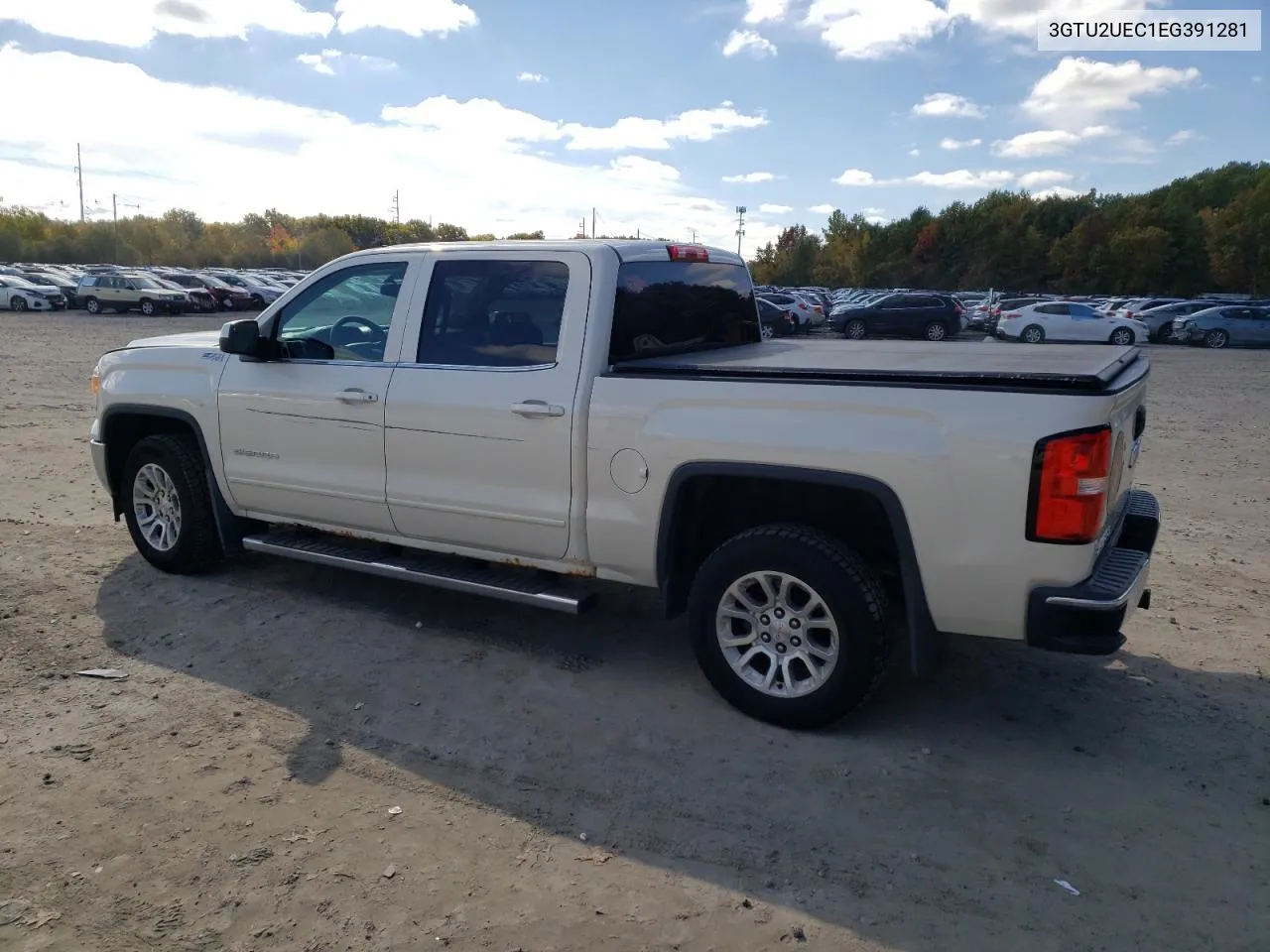 2014 GMC Sierra K1500 Sle VIN: 3GTU2UEC1EG391281 Lot: 75160344