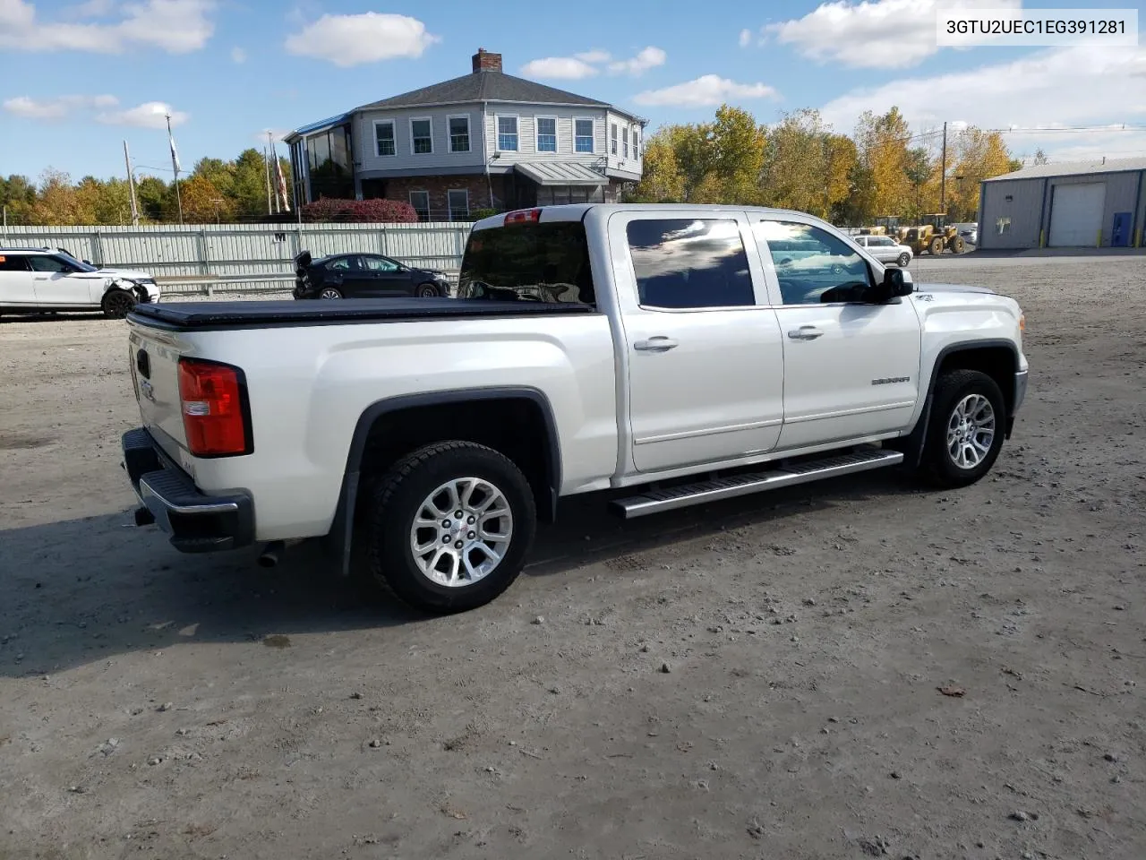 2014 GMC Sierra K1500 Sle VIN: 3GTU2UEC1EG391281 Lot: 75160344