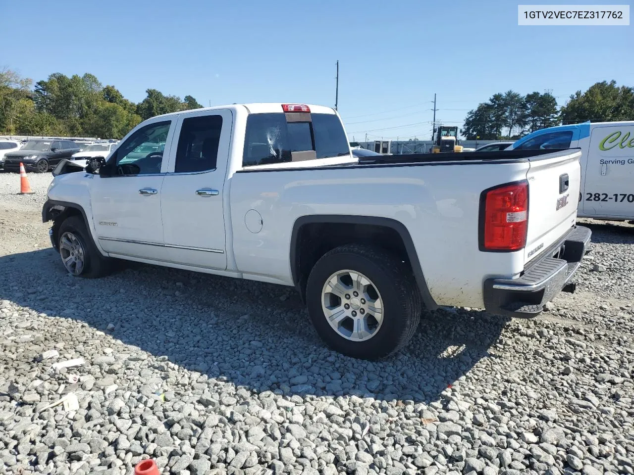 2014 GMC Sierra K1500 Slt VIN: 1GTV2VEC7EZ317762 Lot: 75173204