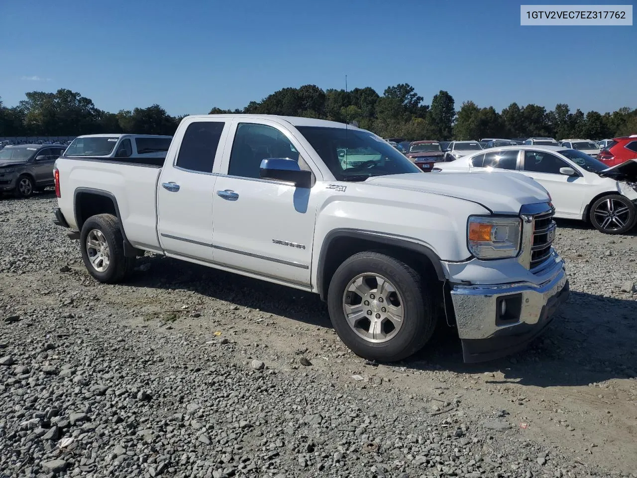 2014 GMC Sierra K1500 Slt VIN: 1GTV2VEC7EZ317762 Lot: 75173204