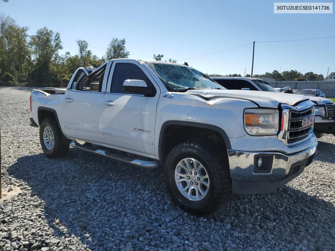 2014 GMC Sierra K1500 Sle VIN: 3GTU2UEC5EG141736 Lot: 75182564