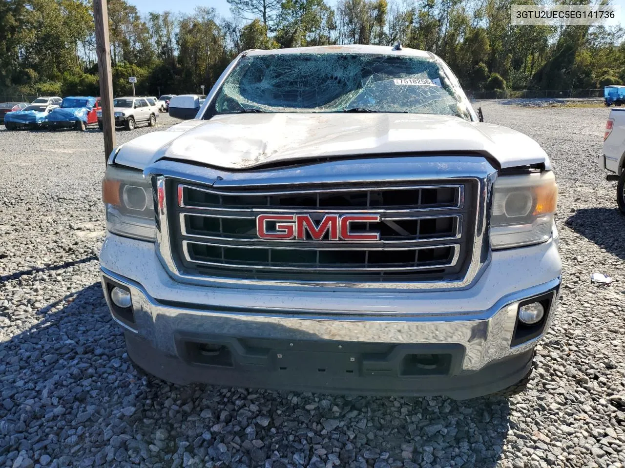 2014 GMC Sierra K1500 Sle VIN: 3GTU2UEC5EG141736 Lot: 75182564