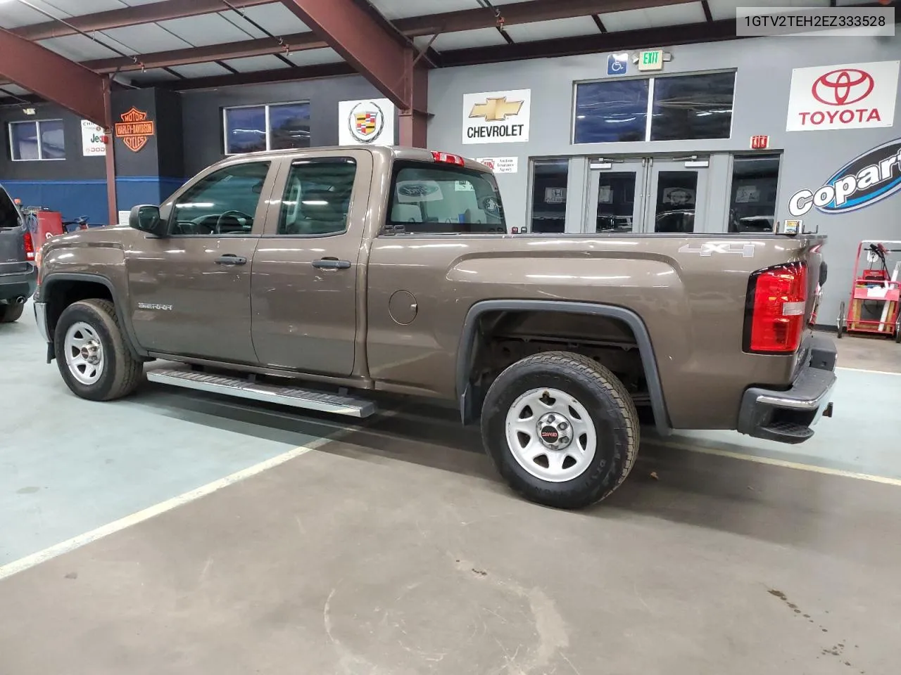 2014 GMC Sierra K1500 VIN: 1GTV2TEH2EZ333528 Lot: 75206054