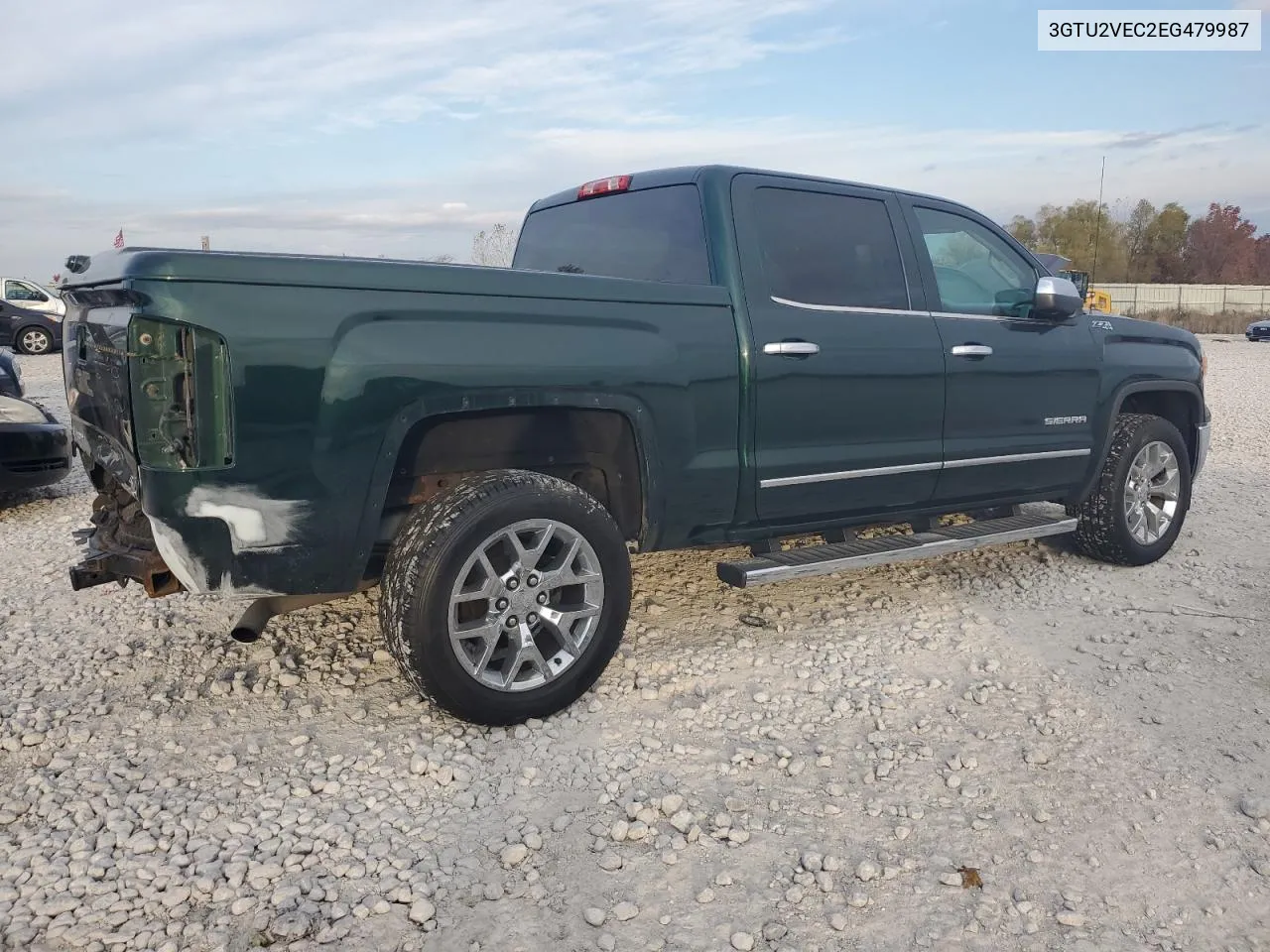 2014 GMC Sierra K1500 Slt VIN: 3GTU2VEC2EG479987 Lot: 75219614