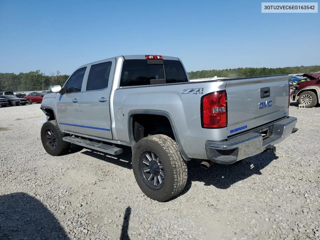 2014 GMC Sierra K1500 Slt VIN: 3GTU2VEC6EG163542 Lot: 75231384