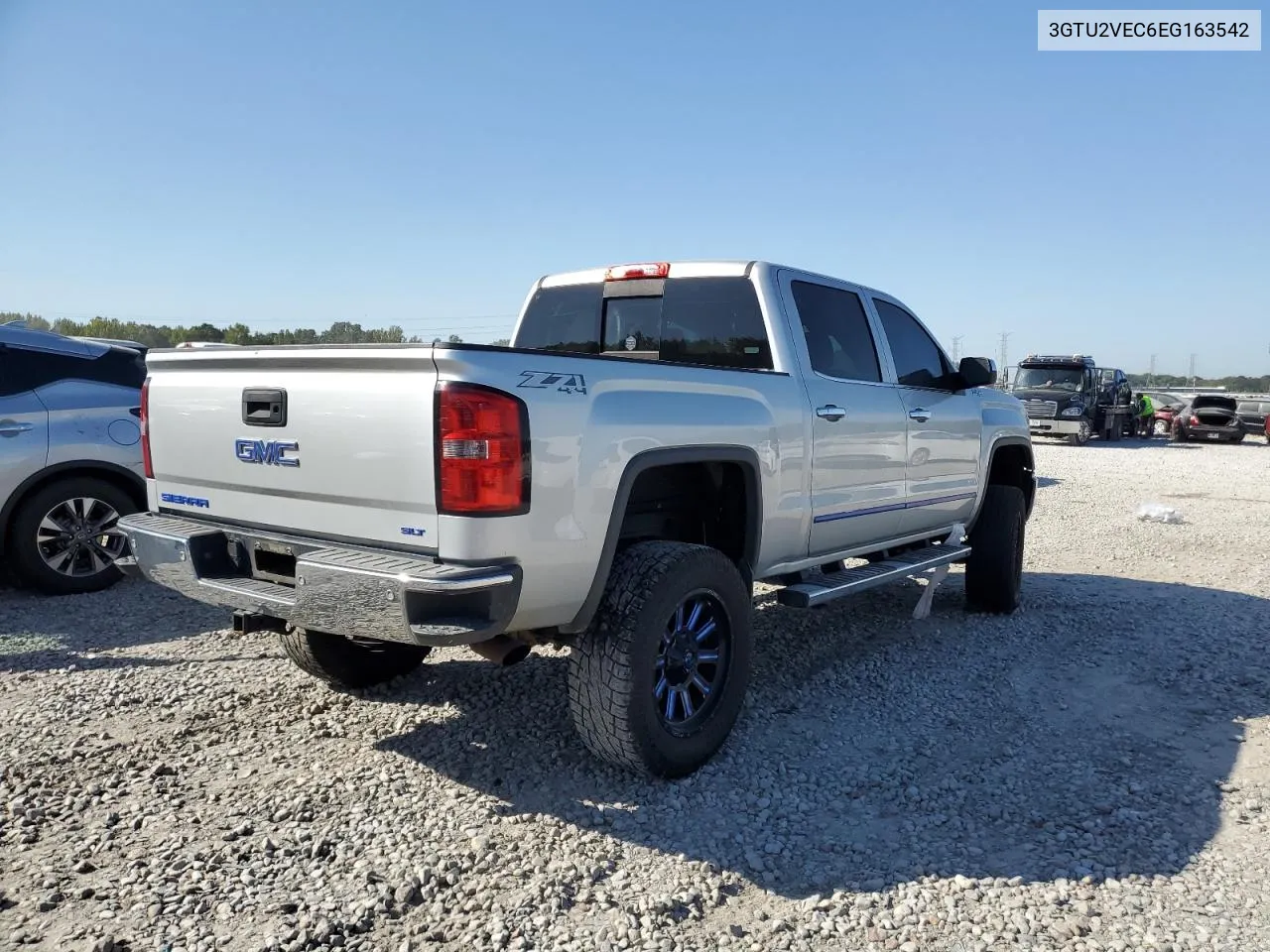 2014 GMC Sierra K1500 Slt VIN: 3GTU2VEC6EG163542 Lot: 75231384