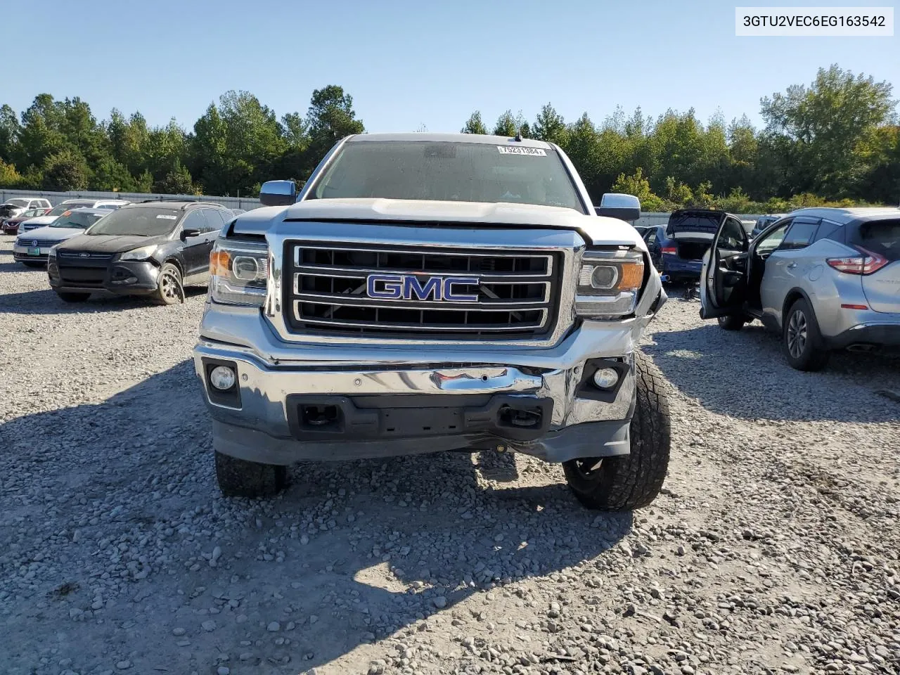 2014 GMC Sierra K1500 Slt VIN: 3GTU2VEC6EG163542 Lot: 75231384