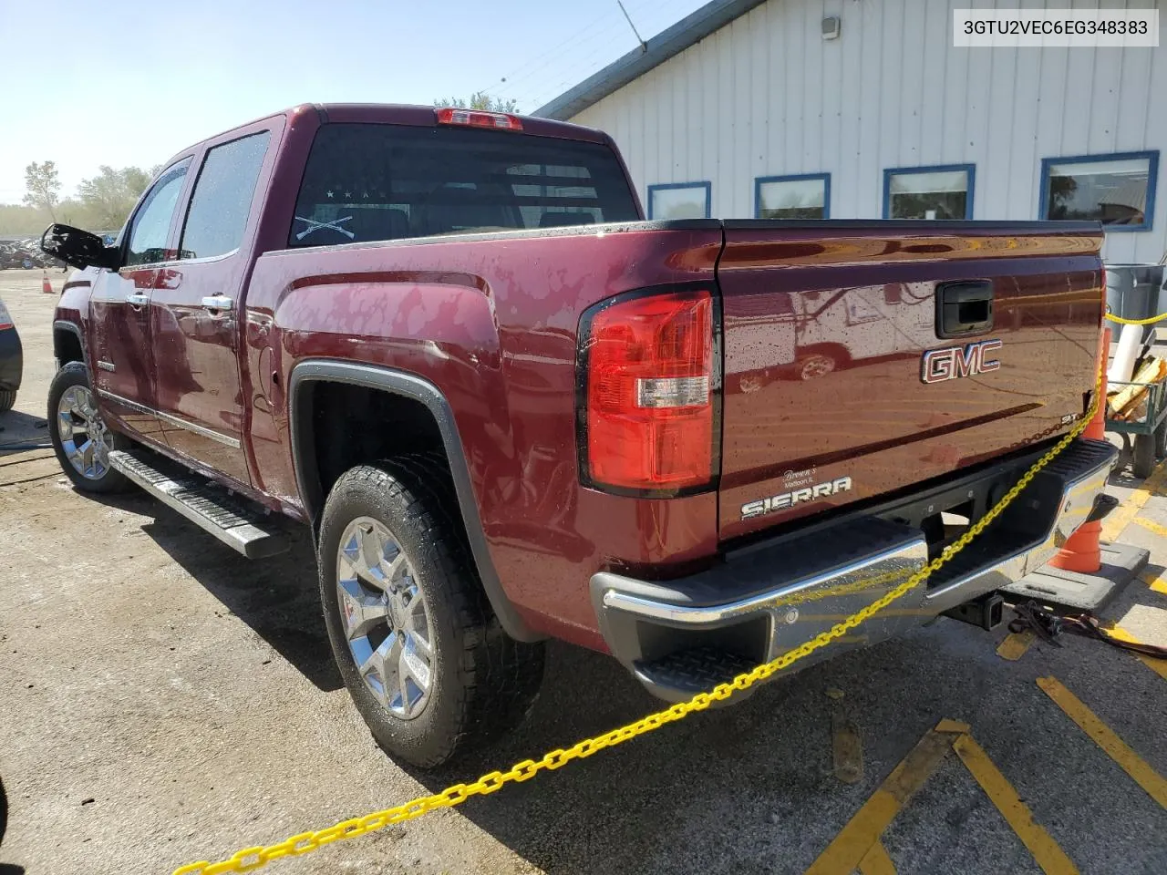 2014 GMC Sierra K1500 Slt VIN: 3GTU2VEC6EG348383 Lot: 75323794