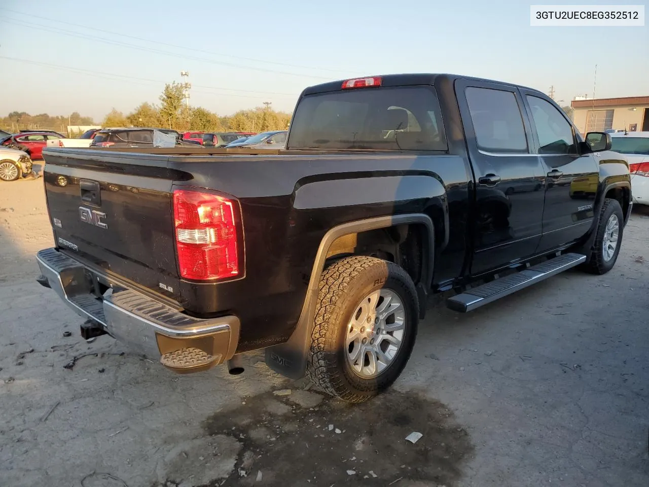 2014 GMC Sierra K1500 Sle VIN: 3GTU2UEC8EG352512 Lot: 75475414