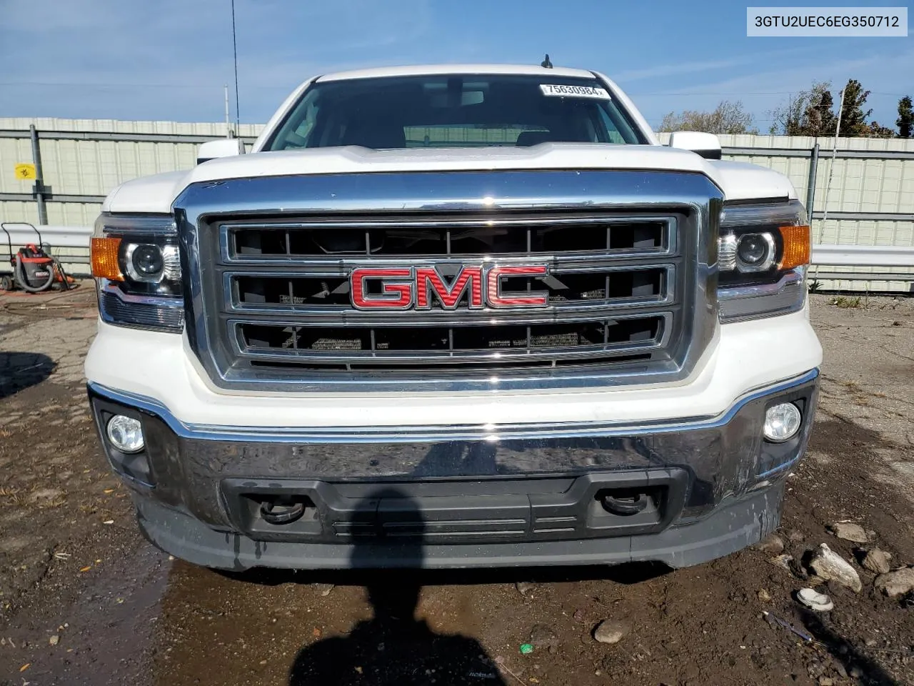 2014 GMC Sierra K1500 Sle VIN: 3GTU2UEC6EG350712 Lot: 75630984