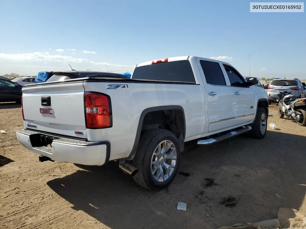 2014 GMC Sierra K1500 Sle VIN: 3GTU2UECXEG165952 Lot: 75678264