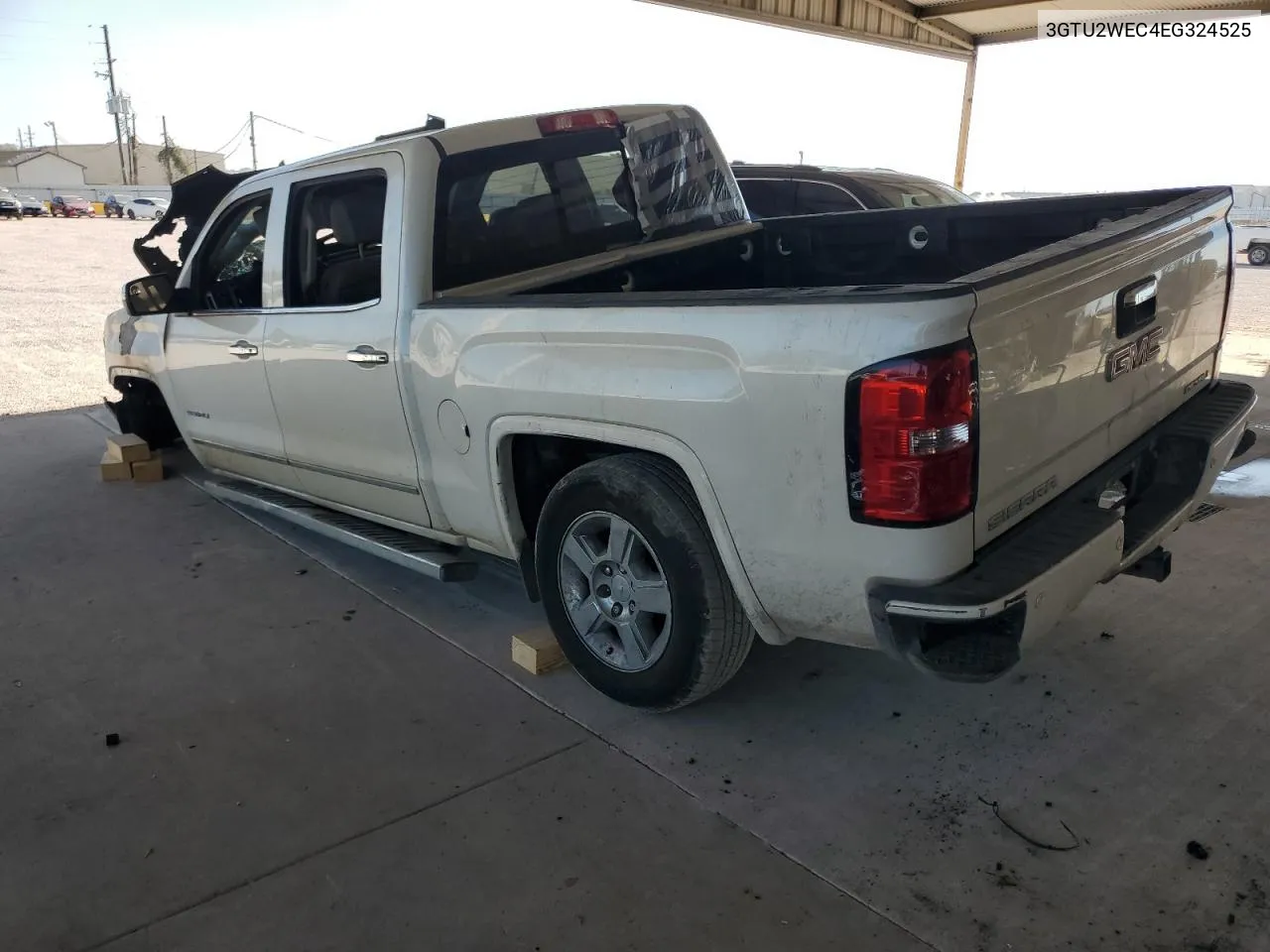 2014 GMC Sierra K1500 Denali VIN: 3GTU2WEC4EG324525 Lot: 75679544