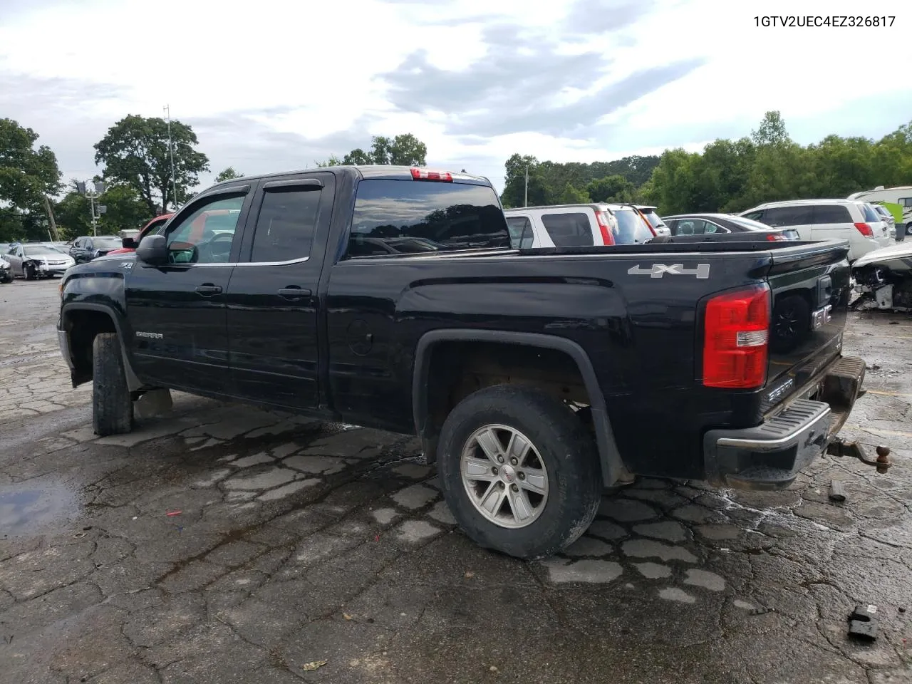 2014 GMC Sierra K1500 Sle VIN: 1GTV2UEC4EZ326817 Lot: 75811044