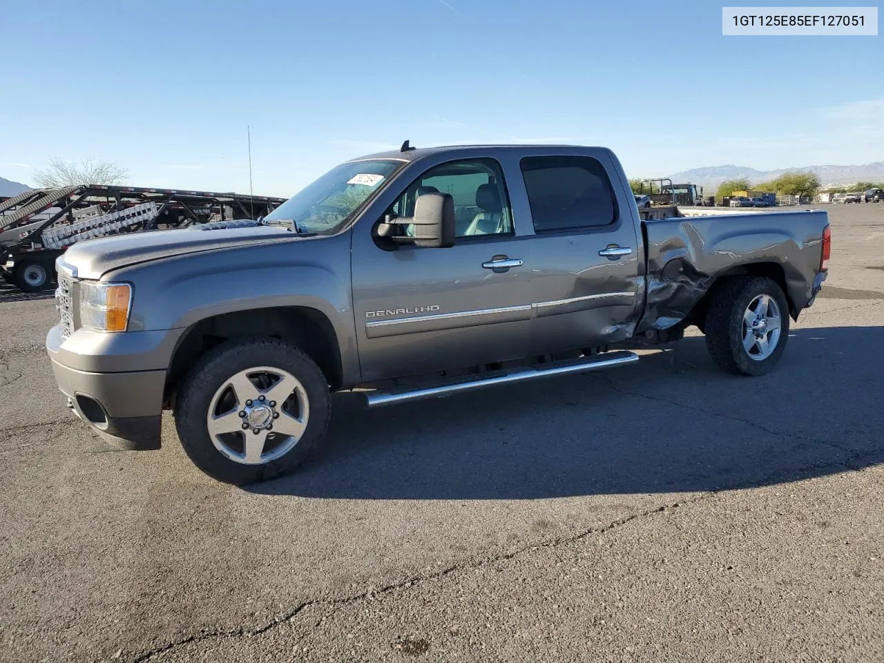 2014 GMC Sierra K2500 Denali VIN: 1GT125E85EF127051 Lot: 75821534