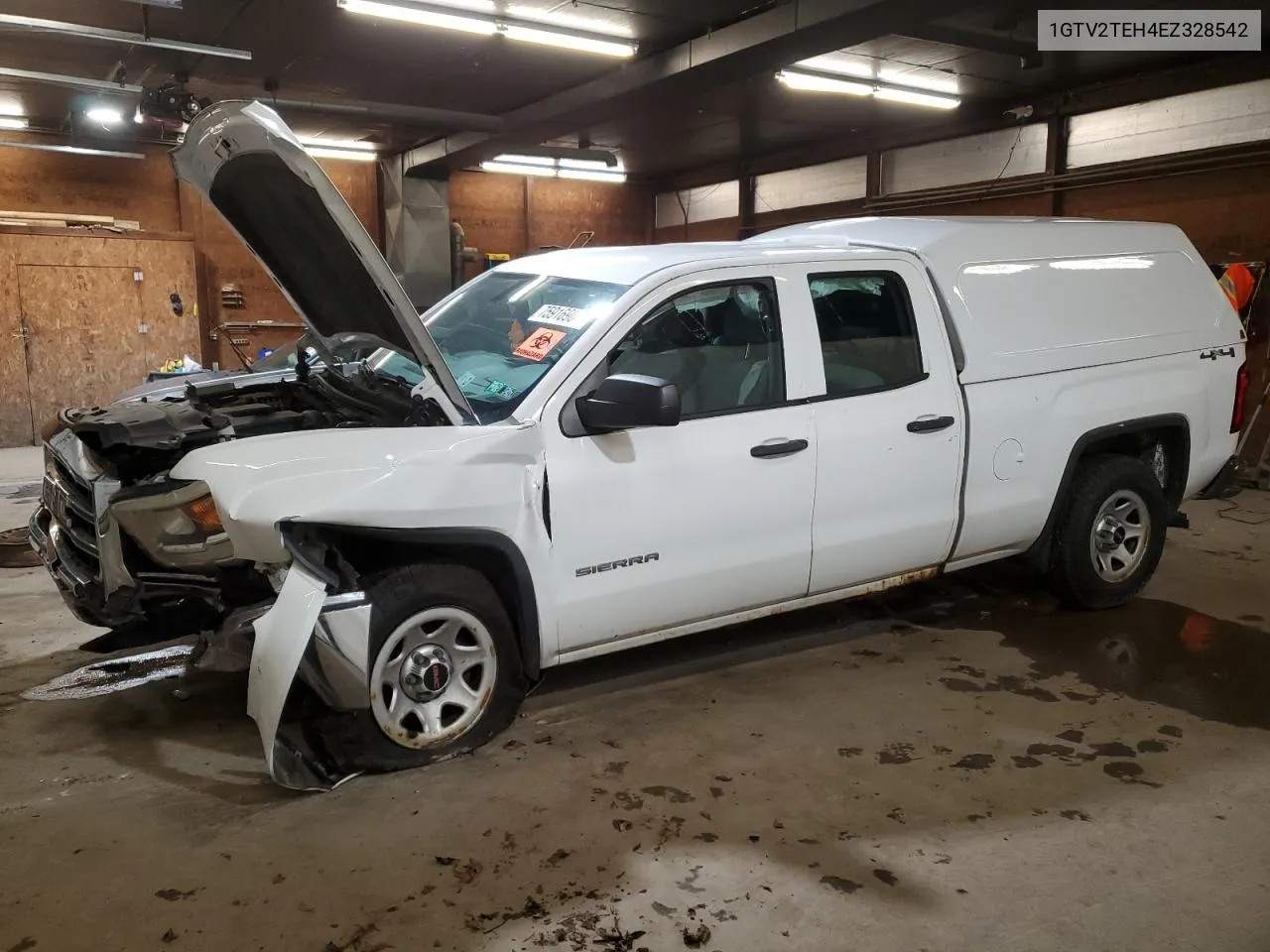 2014 GMC Sierra K1500 VIN: 1GTV2TEH4EZ328542 Lot: 75916904