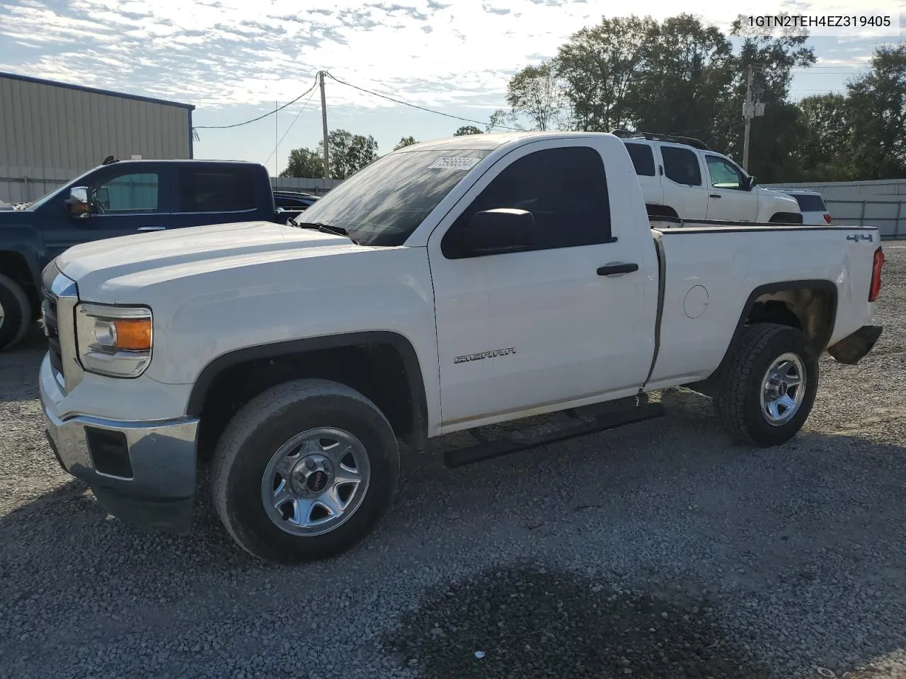 2014 GMC Sierra K1500 VIN: 1GTN2TEH4EZ319405 Lot: 75986654