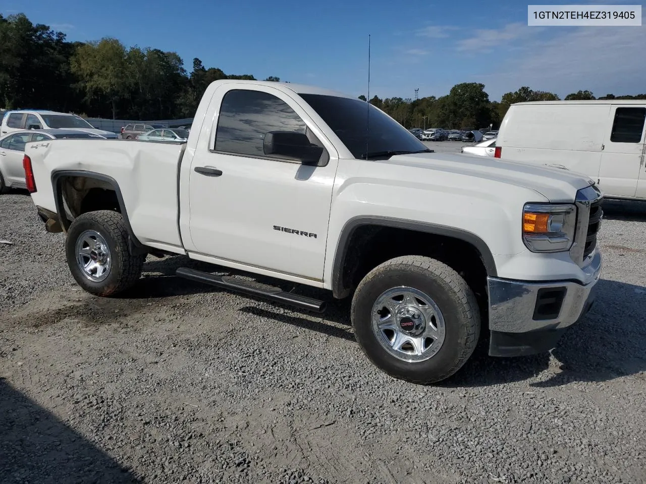 2014 GMC Sierra K1500 VIN: 1GTN2TEH4EZ319405 Lot: 75986654