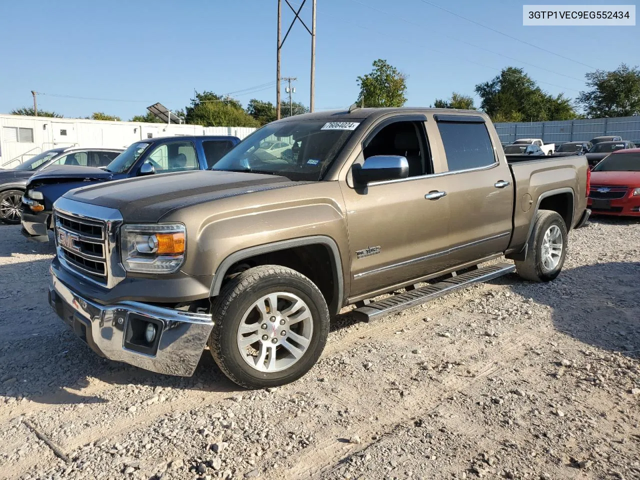 2014 GMC Sierra C1500 Slt VIN: 3GTP1VEC9EG552434 Lot: 76064024