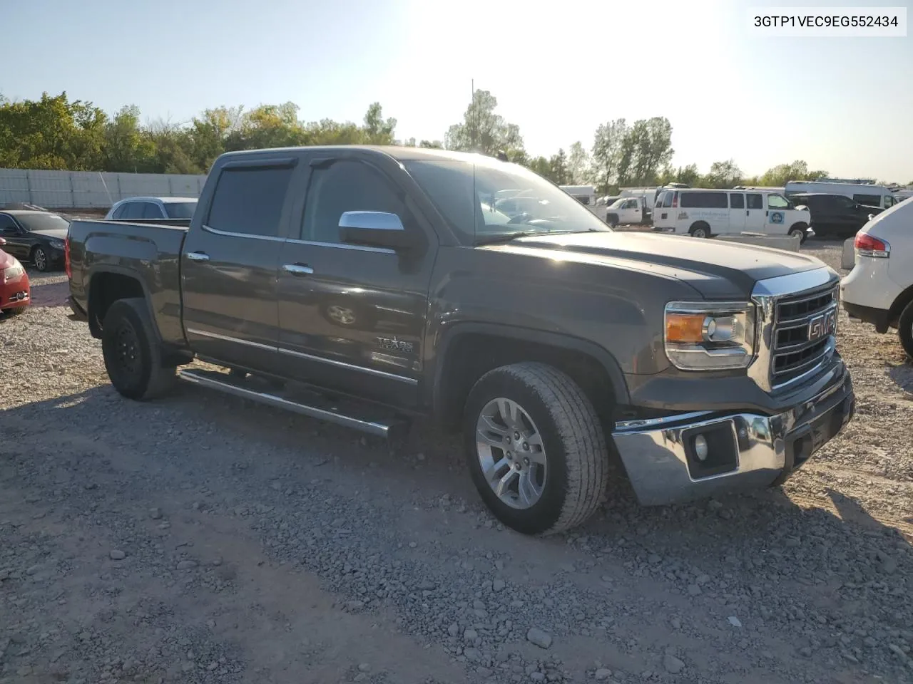 2014 GMC Sierra C1500 Slt VIN: 3GTP1VEC9EG552434 Lot: 76064024