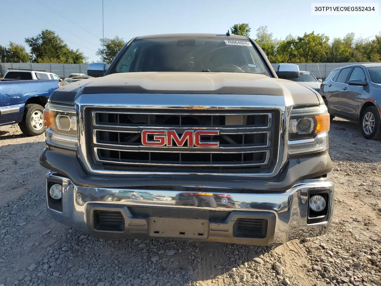 2014 GMC Sierra C1500 Slt VIN: 3GTP1VEC9EG552434 Lot: 76064024