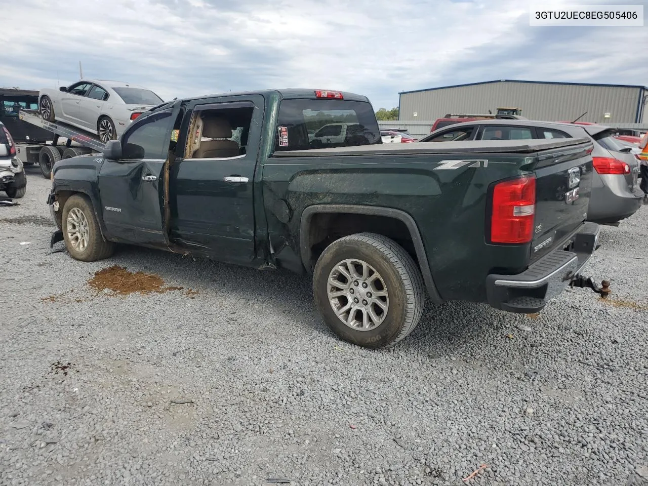 2014 GMC Sierra K1500 Sle VIN: 3GTU2UEC8EG505406 Lot: 76155514