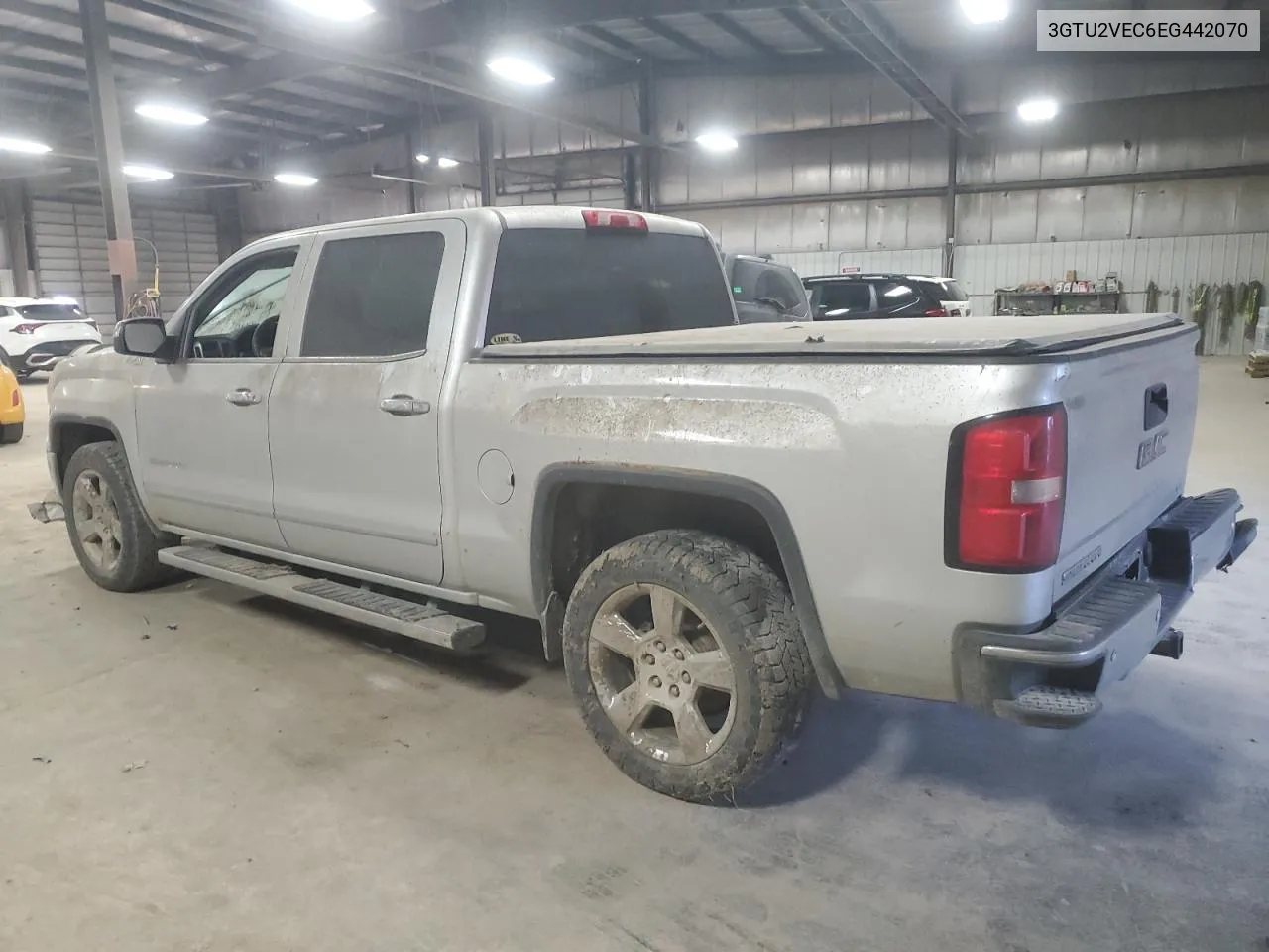 2014 GMC Sierra K1500 Slt VIN: 3GTU2VEC6EG442070 Lot: 76333754