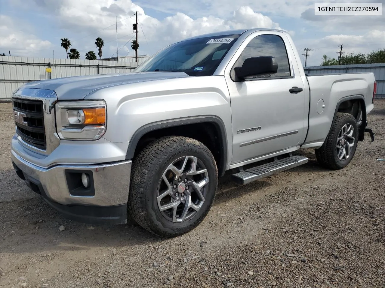 2014 GMC Sierra C1500 VIN: 1GTN1TEH2EZ270594 Lot: 76334054