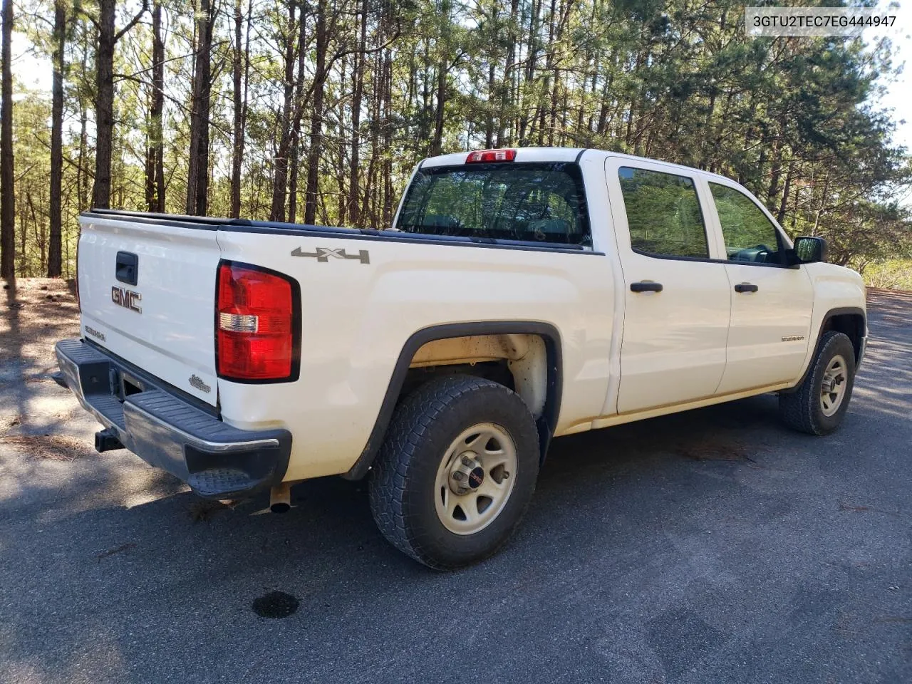 2014 GMC Sierra K1500 VIN: 3GTU2TEC7EG444947 Lot: 76355674