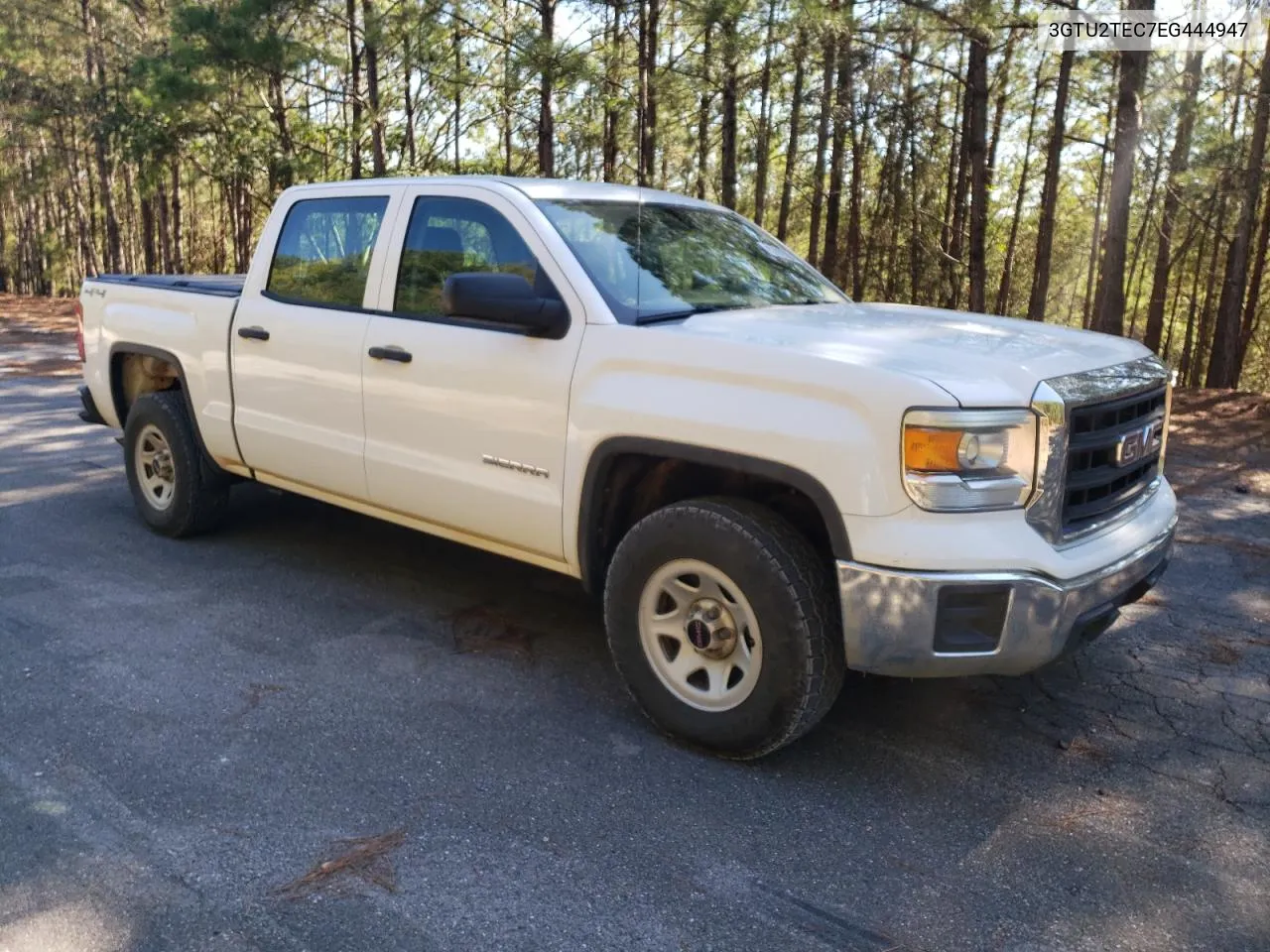 2014 GMC Sierra K1500 VIN: 3GTU2TEC7EG444947 Lot: 76355674