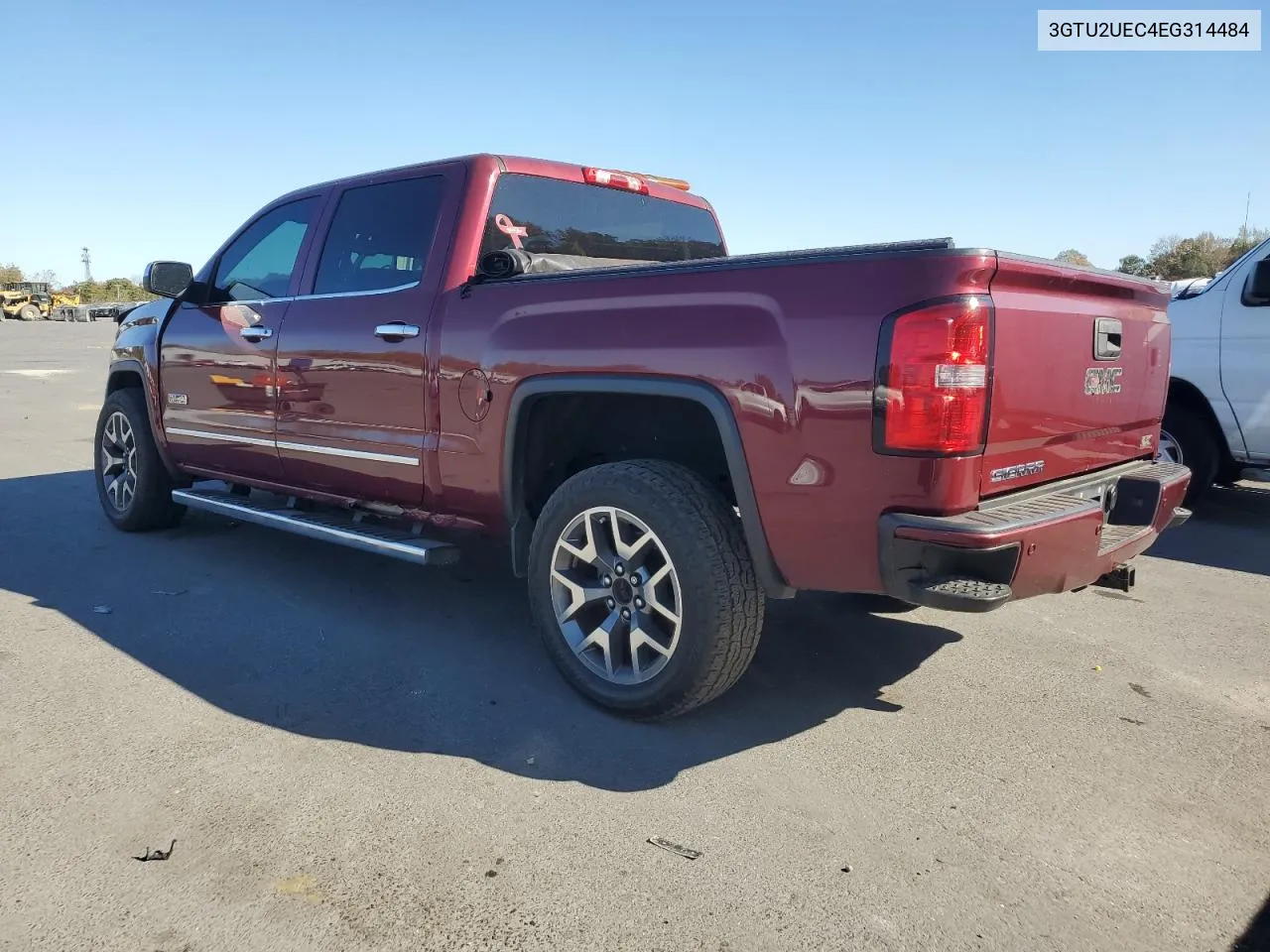 2014 GMC Sierra K1500 Sle VIN: 3GTU2UEC4EG314484 Lot: 76667384