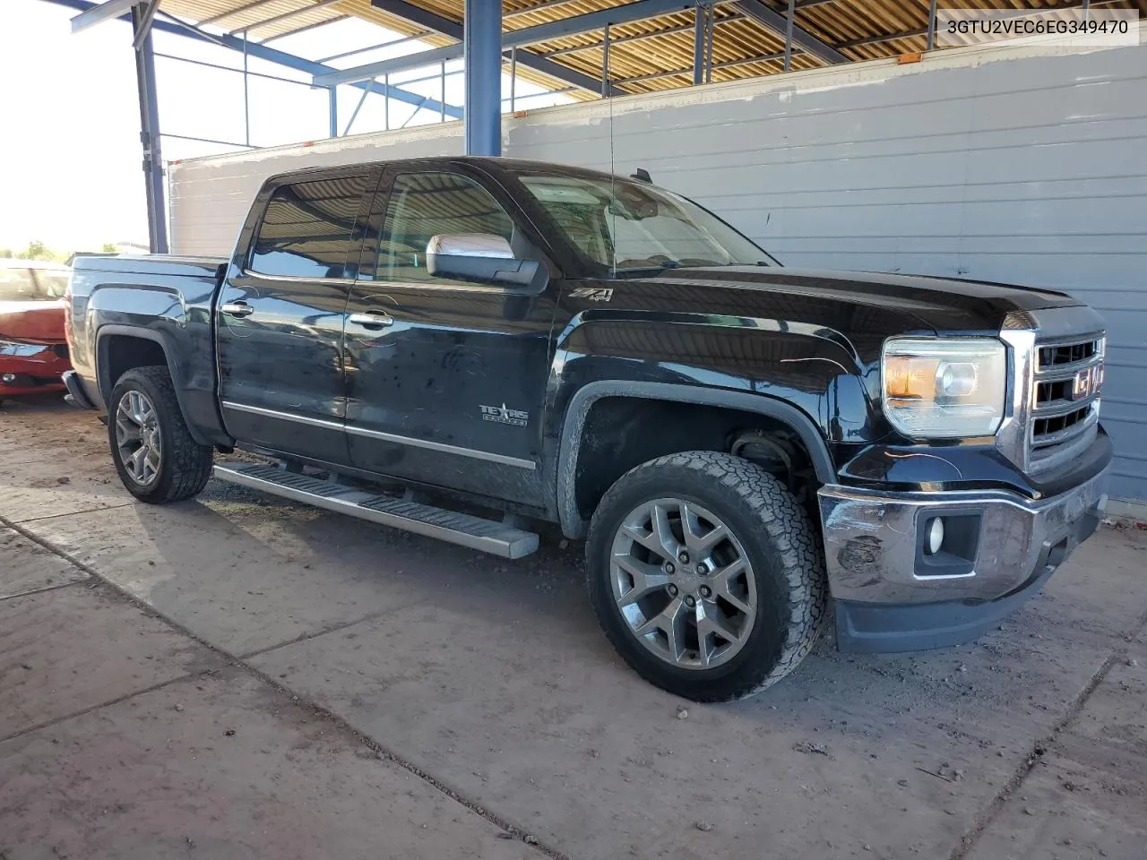 2014 GMC Sierra K1500 Slt VIN: 3GTU2VEC6EG349470 Lot: 76843014