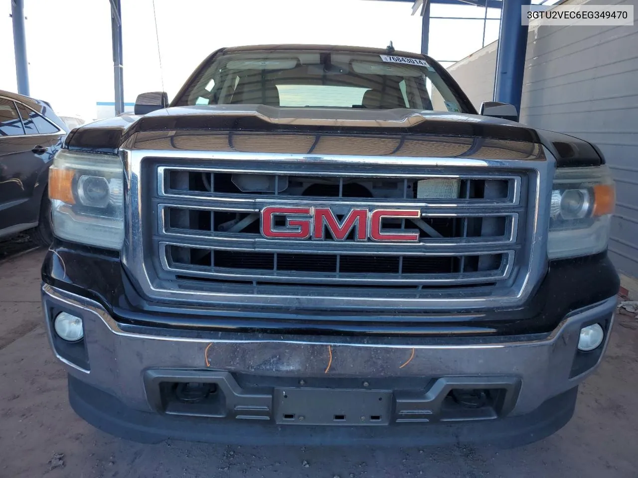 2014 GMC Sierra K1500 Slt VIN: 3GTU2VEC6EG349470 Lot: 76843014