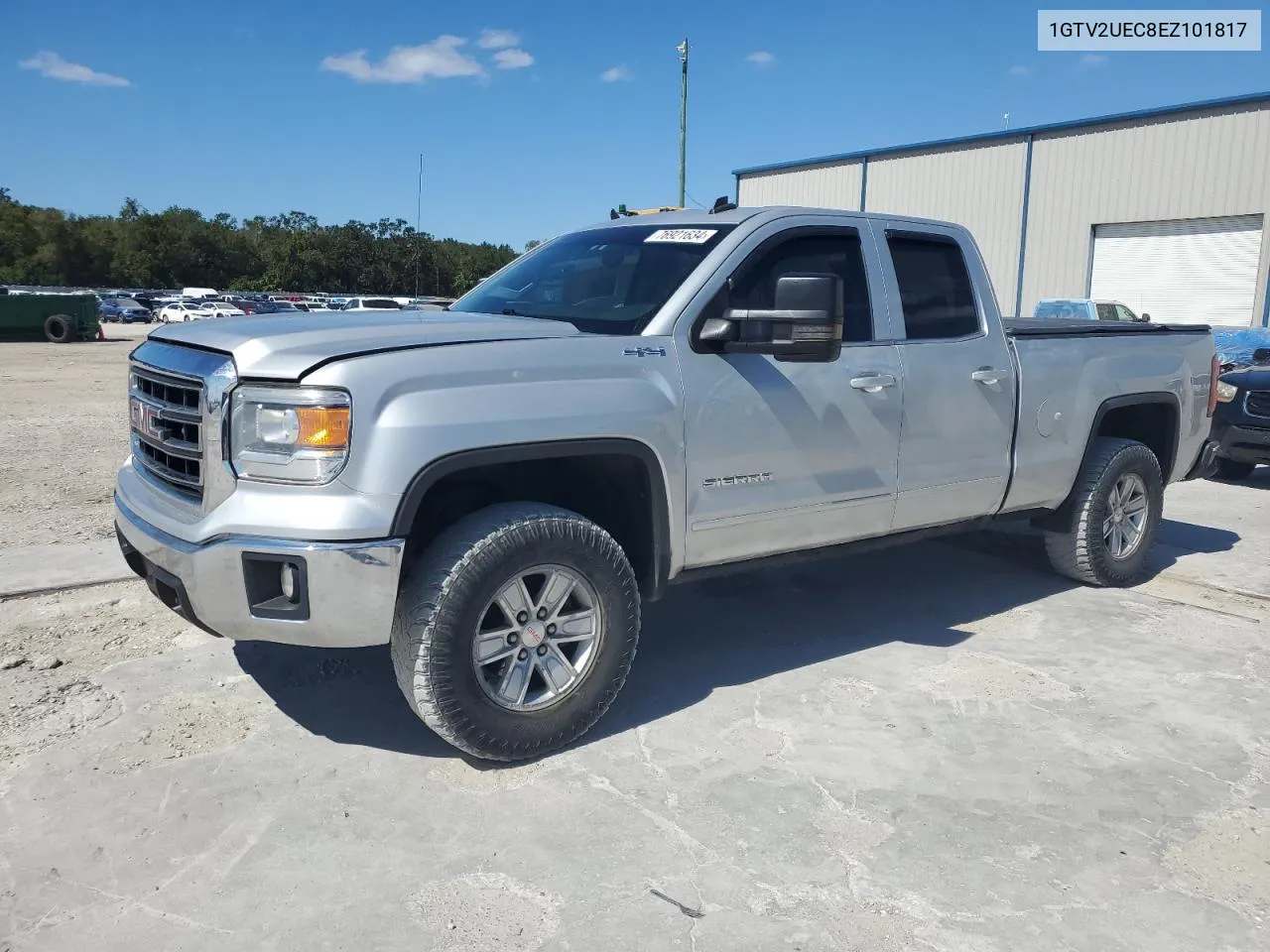 2014 GMC Sierra K1500 Sle VIN: 1GTV2UEC8EZ101817 Lot: 76921634