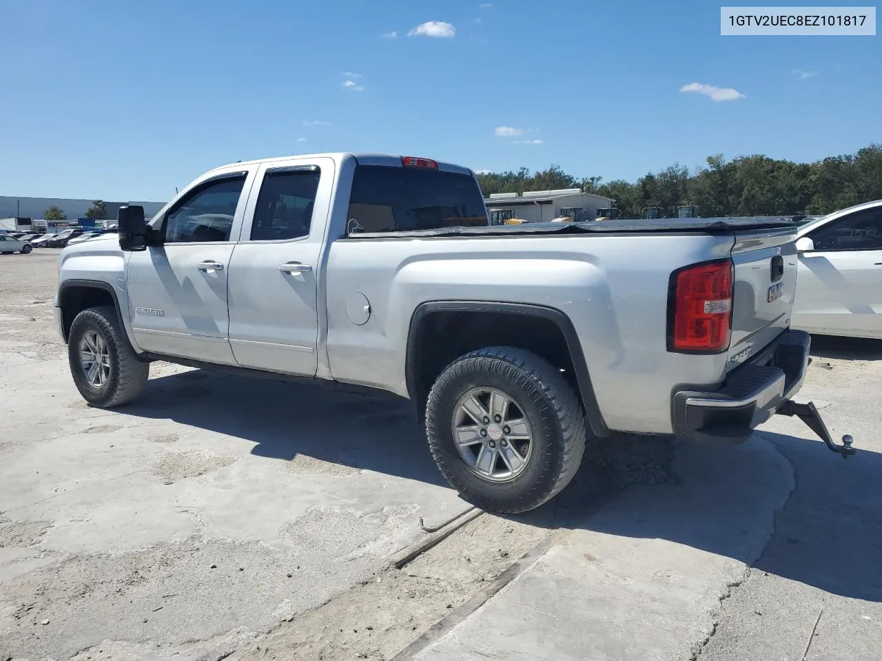 2014 GMC Sierra K1500 Sle VIN: 1GTV2UEC8EZ101817 Lot: 76921634