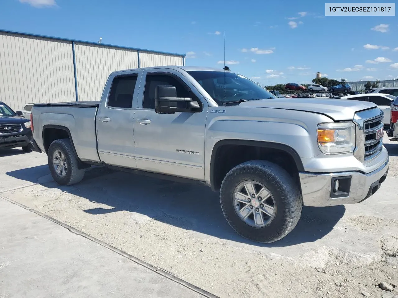 2014 GMC Sierra K1500 Sle VIN: 1GTV2UEC8EZ101817 Lot: 76921634