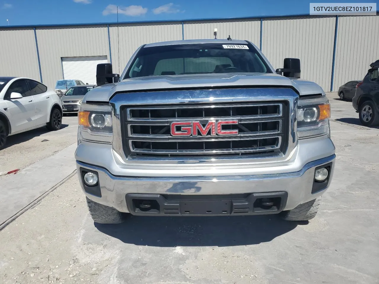 2014 GMC Sierra K1500 Sle VIN: 1GTV2UEC8EZ101817 Lot: 76921634