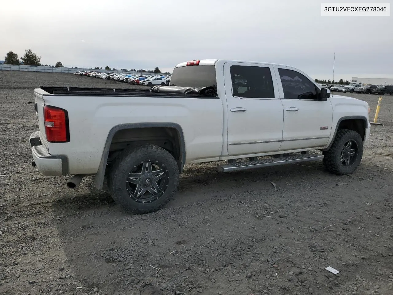 2014 GMC Sierra K1500 Slt VIN: 3GTU2VECXEG278046 Lot: 76951524