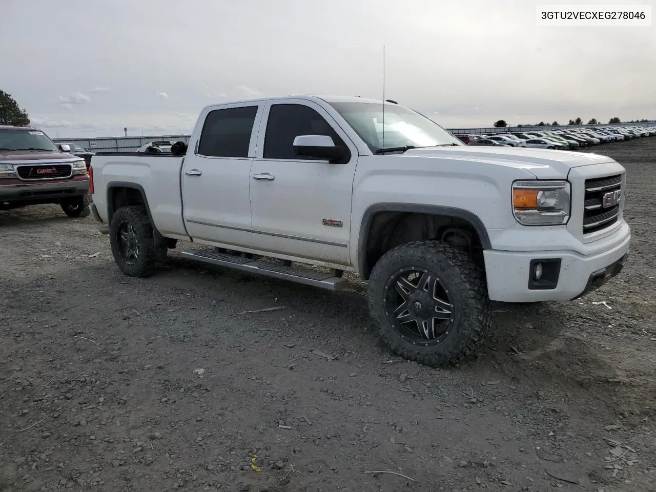 2014 GMC Sierra K1500 Slt VIN: 3GTU2VECXEG278046 Lot: 76951524