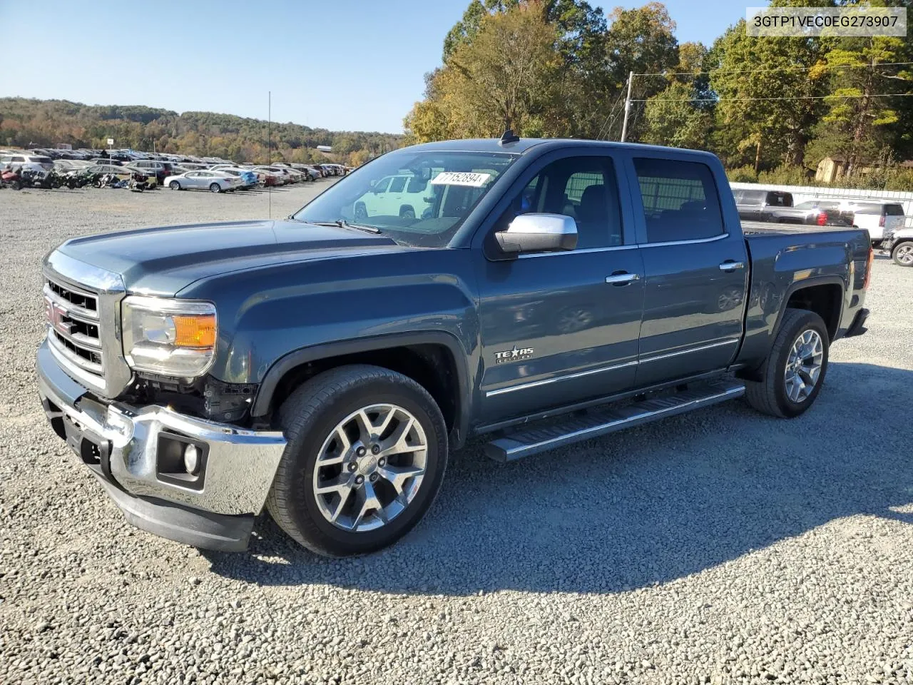 2014 GMC Sierra C1500 Slt VIN: 3GTP1VEC0EG273907 Lot: 77152894